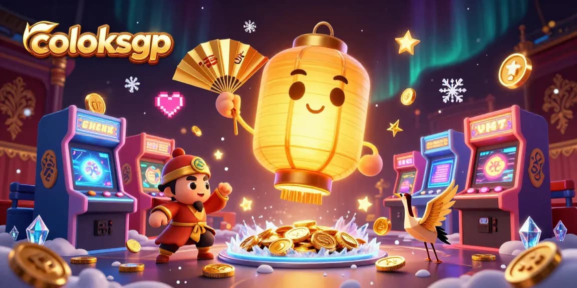 Experience the excitement of coloksgp with vibrant casino elements and magical characters for immersive gameplay.