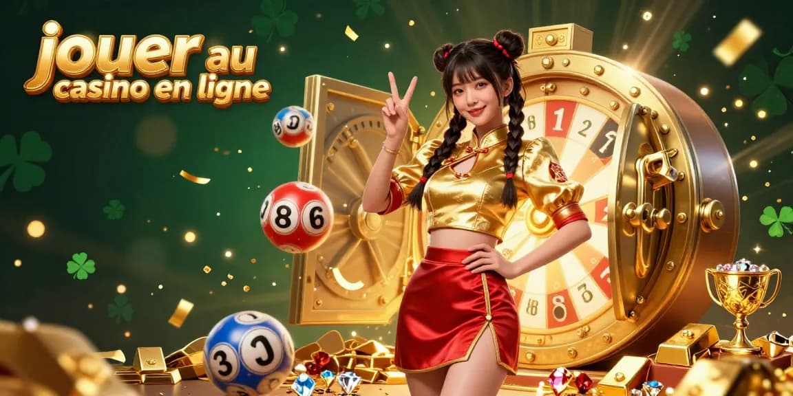 Interagissez avec des éléments vibrants tout en jouant au casino en ligne avec une illustration virtuelle époustouflante débordant de trésors.