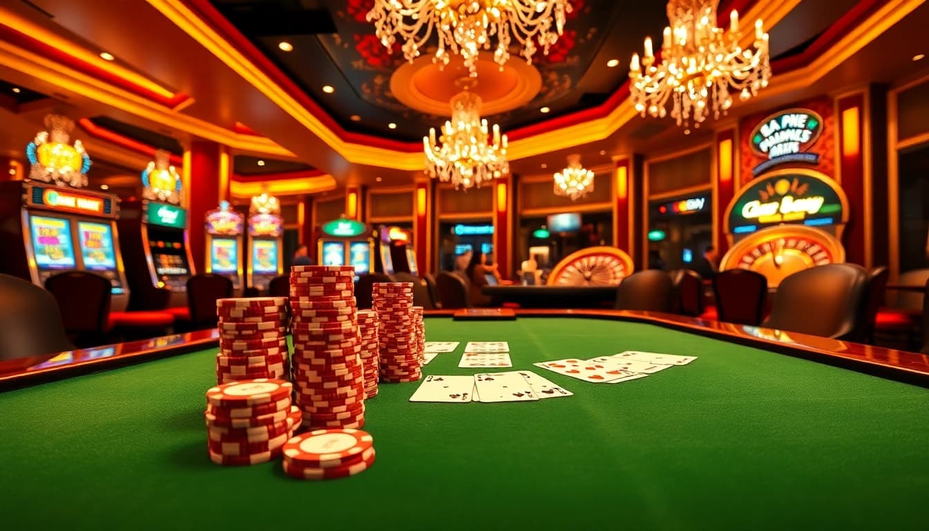Experience thrilling moments at https://sunwin88.art/ with vibrant poker games and luxurious casino ambiance.