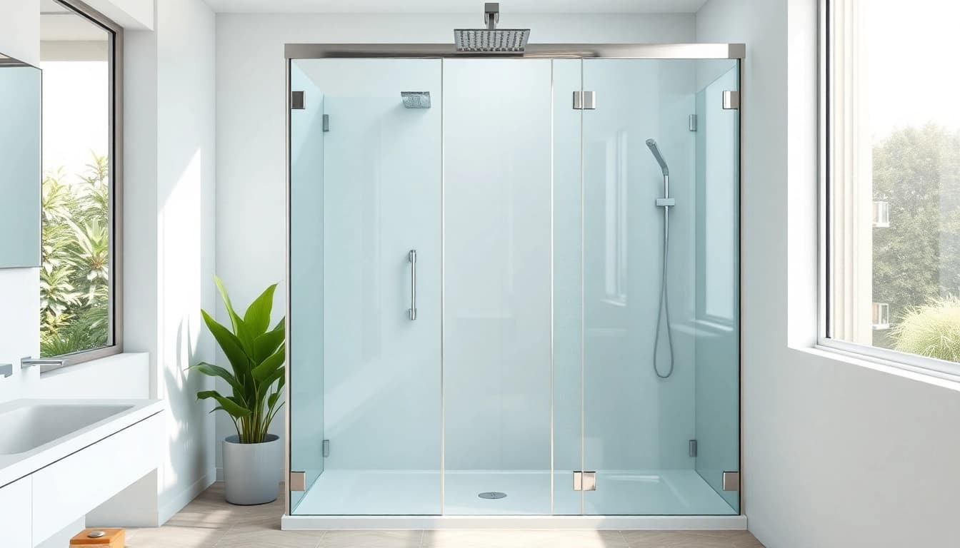 Erleben Sie die eleganten Funktionen der sonni Duschkabine mit hochwertigem Glasdesign.