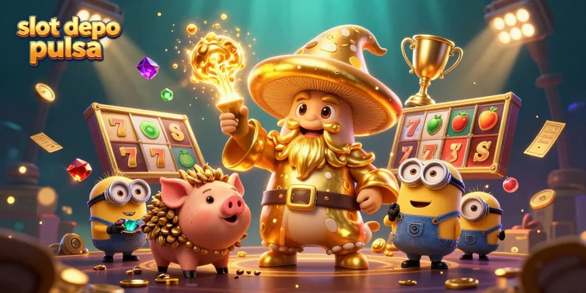 Permainan slot depo pulsa memungkinkan pemain meraih jackpot dengan deposit ringan tanpa potongan.