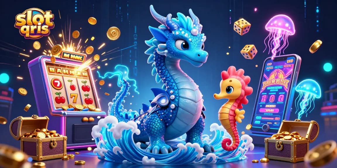 Engage with slot qris merusak kehidupan masyarakat through vibrant, whimsical 3D casino artwork showcasing gambling elements.