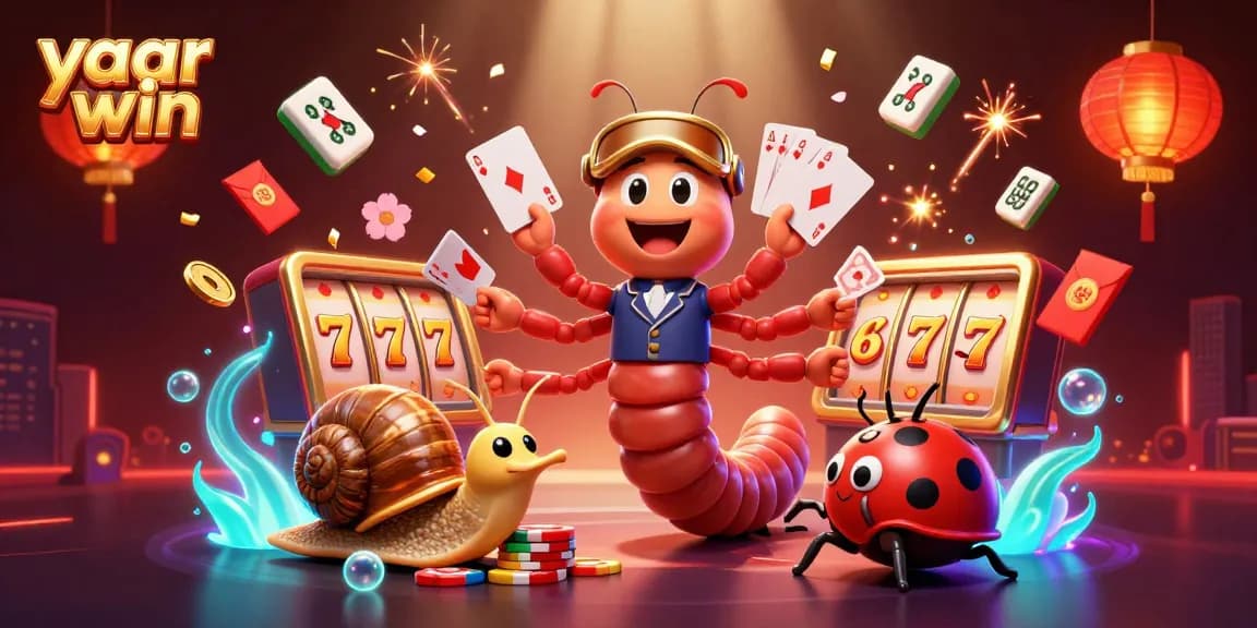 Experience big wins with yaar win as the cheerful creatures bring casino fun to life in a vibrant atmosphere.