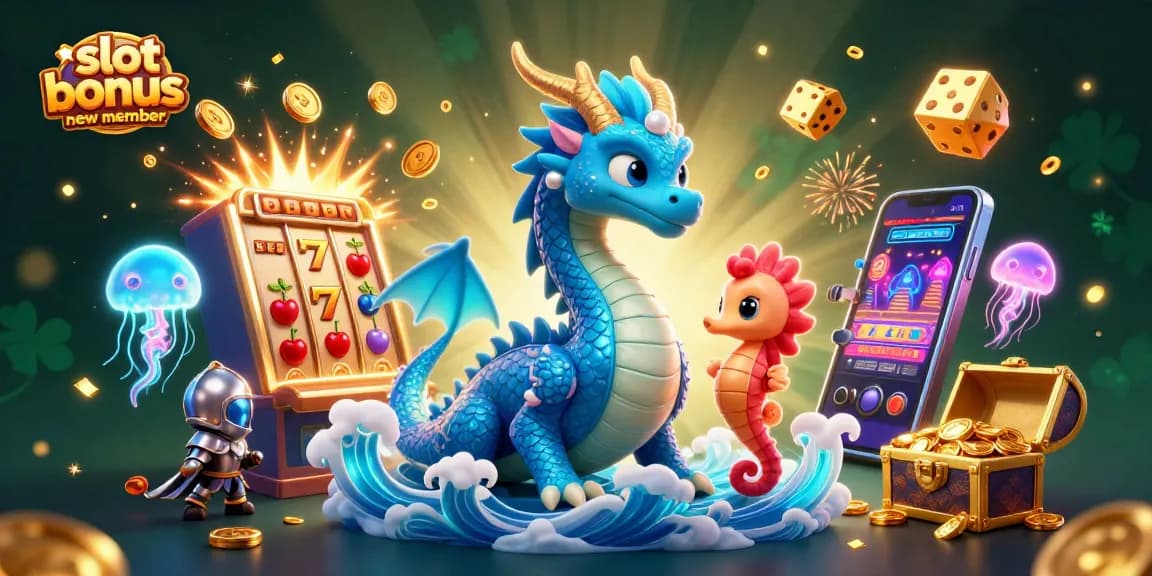 Win with slot bonus new member offers while enjoying vibrant casino elements.