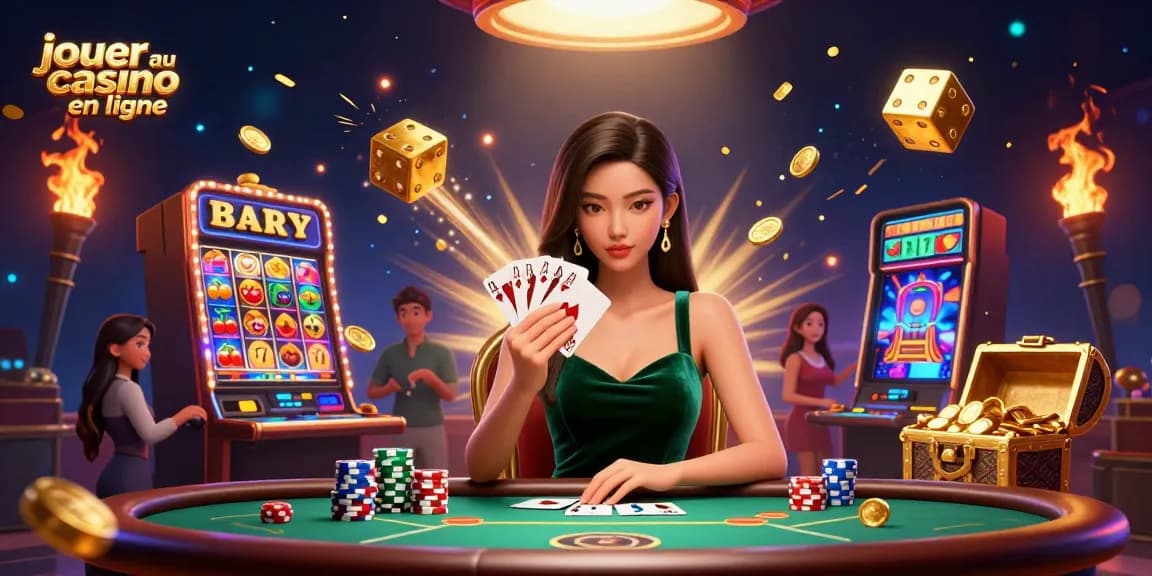 Profitez d'une action de poker palpitante en jouant au casino en ligne avec des images 3D époustouflantes et des jackpots.