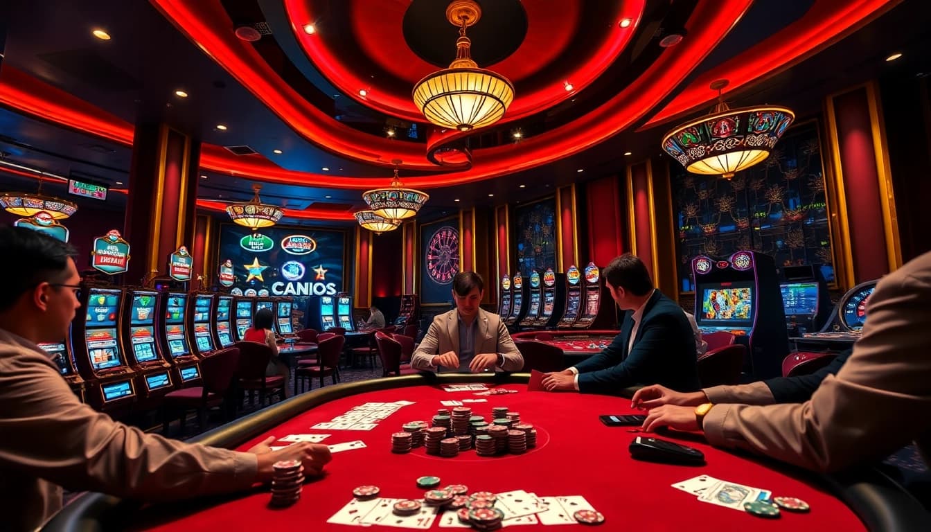 Découvrez l'excitation du casino en ligne France avec des jeux de poker palpitants et un décor élégant.