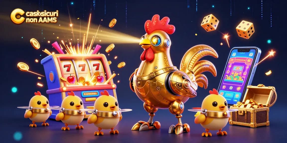 Giocatori nei casino sicuri non AAMS mentre festeggiano un jackpot esplosivo.