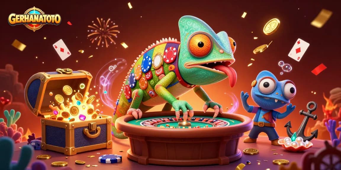 GERHANATOTO memberikan pengalaman bermain kasino dengan keseruan warna-warni chip poker yang memukau.
