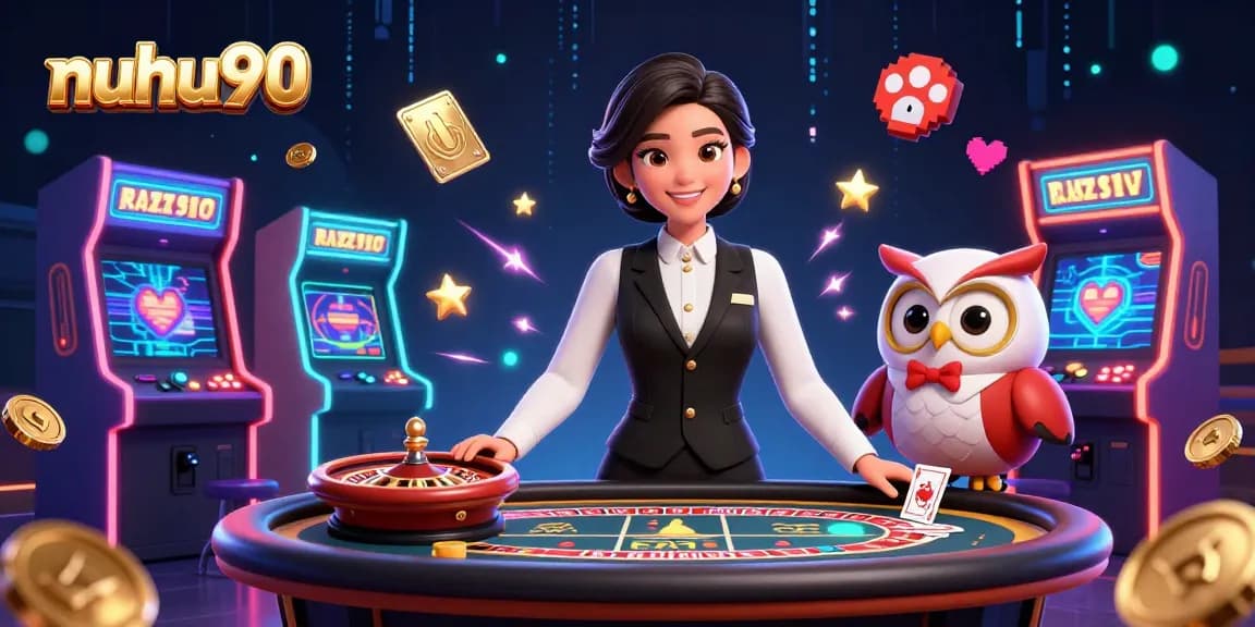 Experience thrilling gameplay at nuhu90 with our live dealer casino featuring a professional dealer and engaging game elements.