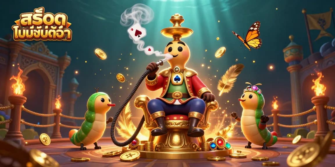 Engage in thrilling สล็อตไม่มีขั้นต่ำ action with a colorful 3D casino illustration showcasing unique characters and game elements.