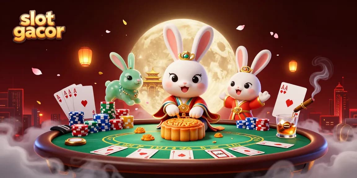 Experience slot gacor with immersive, vibrant illustrations of unique casino elements.