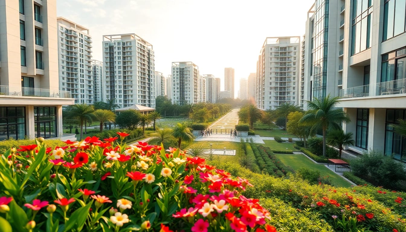Tampines St 95 EC showcases luxury residential living surrounded by beautifully landscaped gardens.