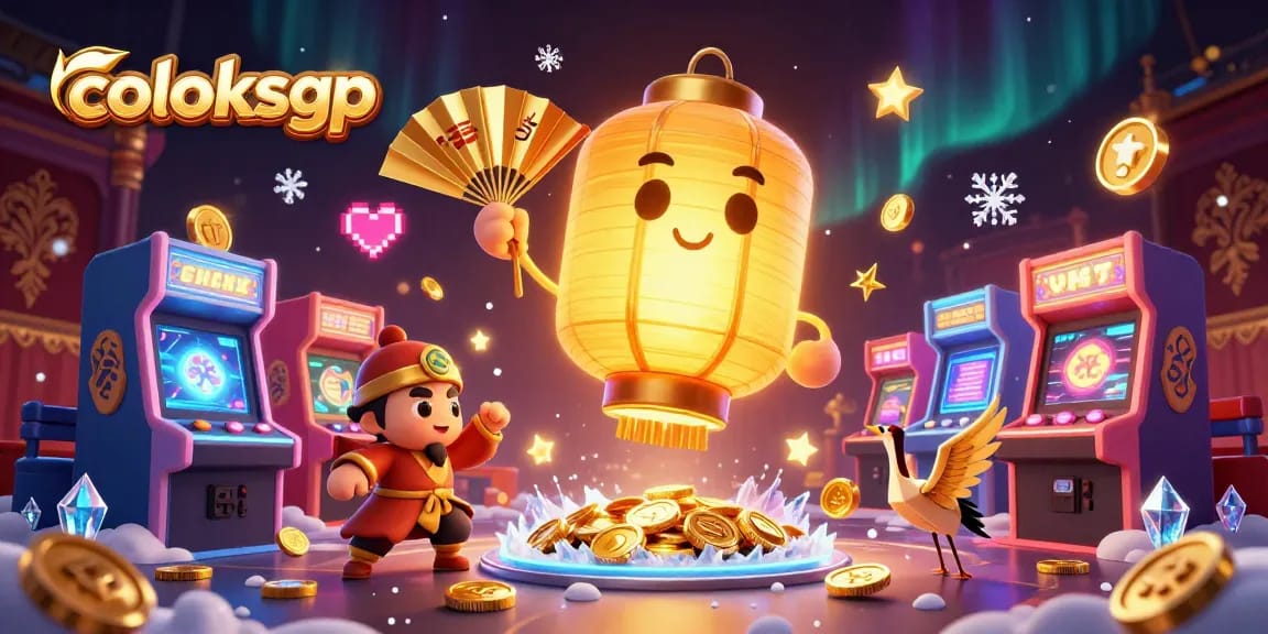 Experience the excitement of coloksgp with vibrant casino elements and magical characters for immersive gameplay.