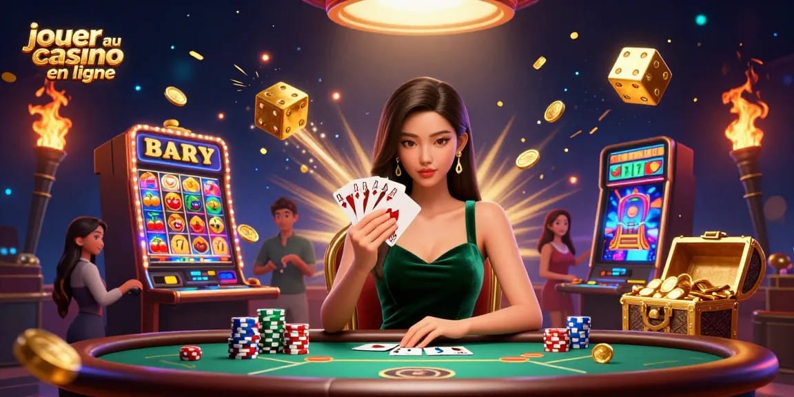 Profitez d'une action de poker palpitante en jouant au casino en ligne avec des images 3D époustouflantes et des jackpots.