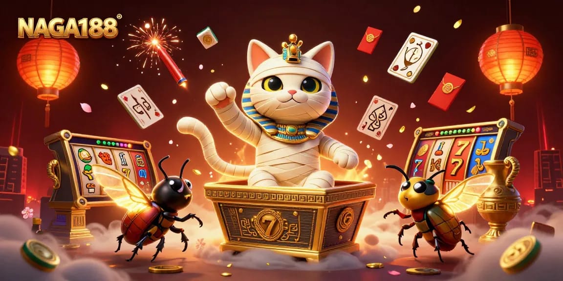 NAGA188 menawarkan keseruan bermain slot dengan karakter unik dan suasana kasino yang menawan.