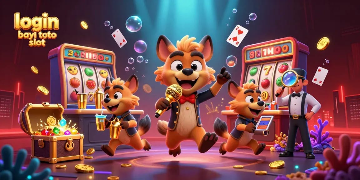 Experience high-stakes thrills with login bayi toto slot amidst vibrant 3D casino action and winning possibilities.