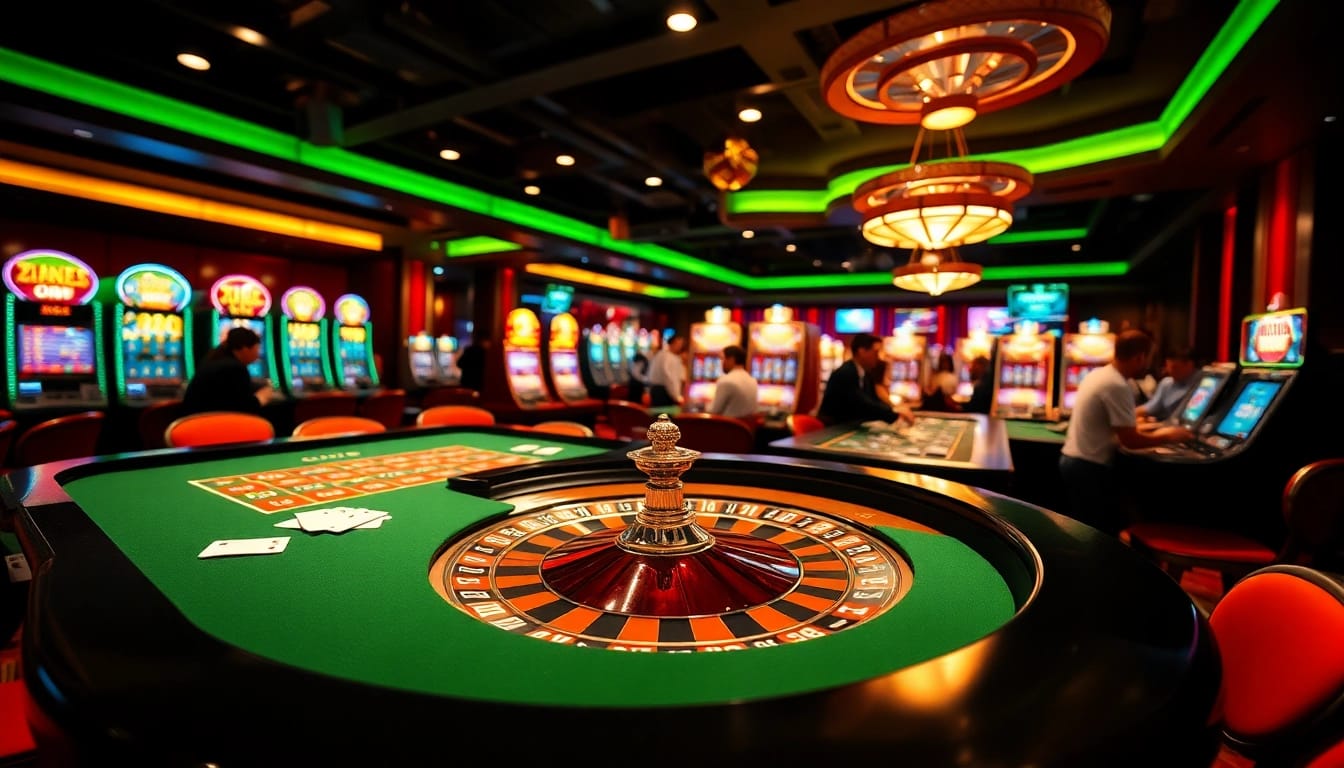 Taruhan menarik di casino dengan bbni4d saat bagian ramai permainan roulette.