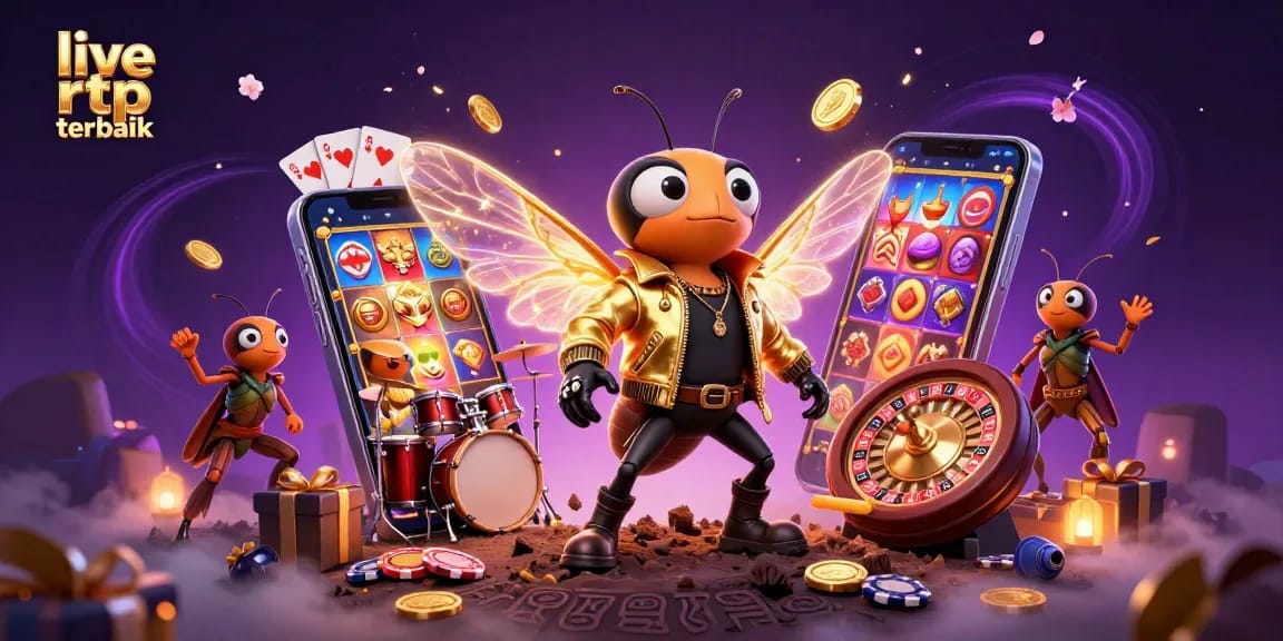 Experience the excitement of live rtp terbaik with colorful slot games and dynamic characters in action.