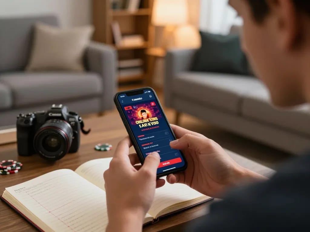 Engaging gameplay on Canada online casinos reddit showcasing mobile gambling strategies