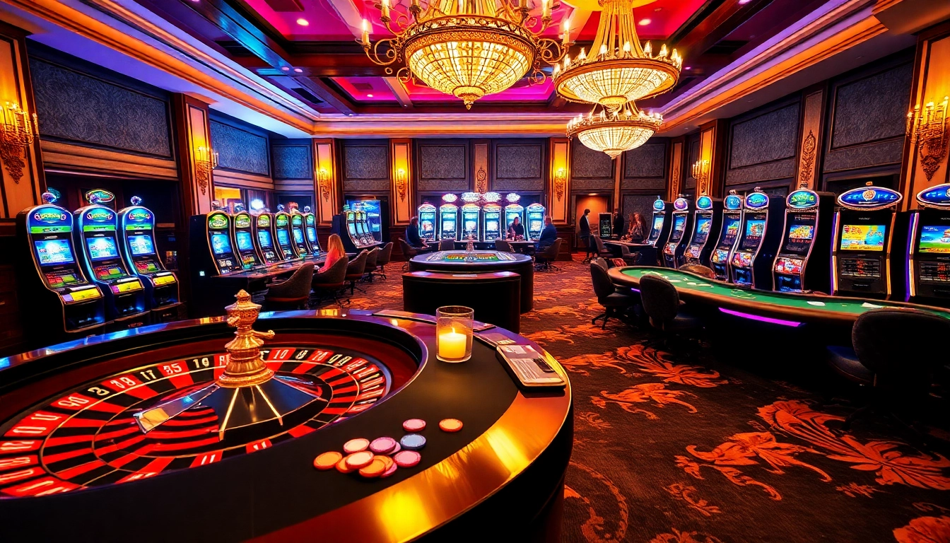 Experience thrilling gameplay at the lively casino featuring roulette and slot machines at https://rr88.wales/.