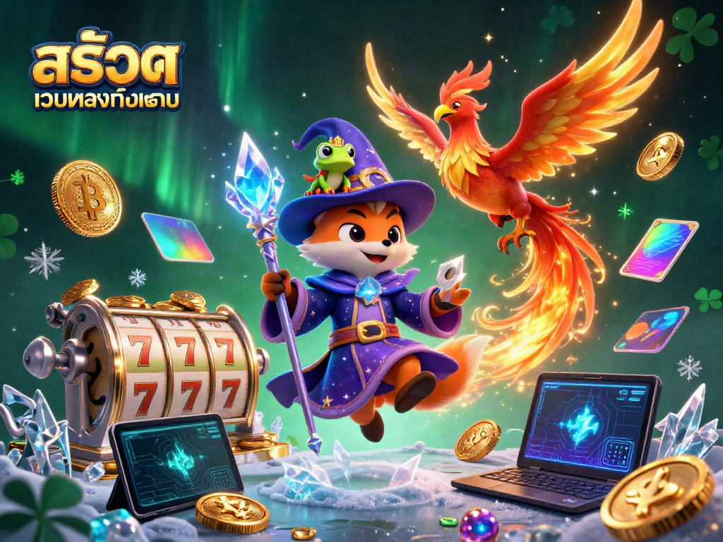 Experience the thrill of slots with mystical adventure and cryptocurrency elements in สล็อตเว็บตรงทั้งหมด.