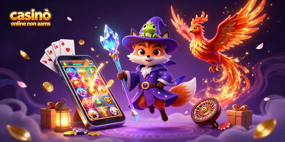 Gioca nei casinò online non AAMS con slot e bonus entusiasmanti, regalandoti momenti magici.