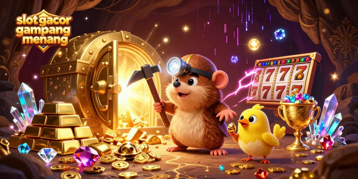 Menangkan permainan slot gacor gampang menang dengan petualangan penggali harta dan burung canary yang penuh cahaya.