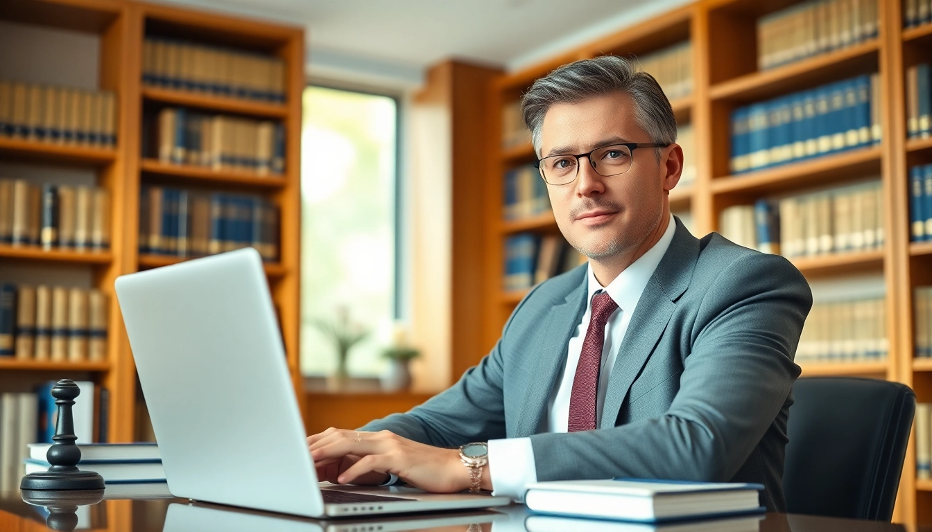 Betrug Strafrecht lawyer discussing legal matters in a bright office setting.