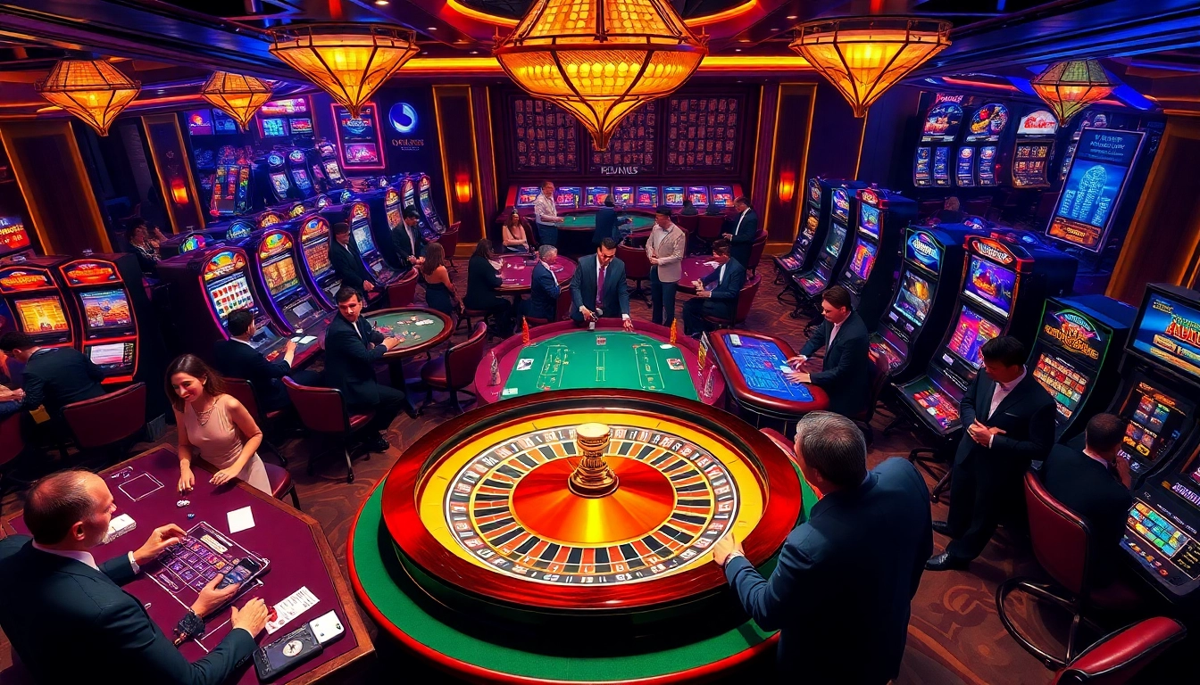 Engage with top-tier gambling action at rr88com, featuring thrilling poker and exciting slot machines amidst a vibrant casino ambiance.