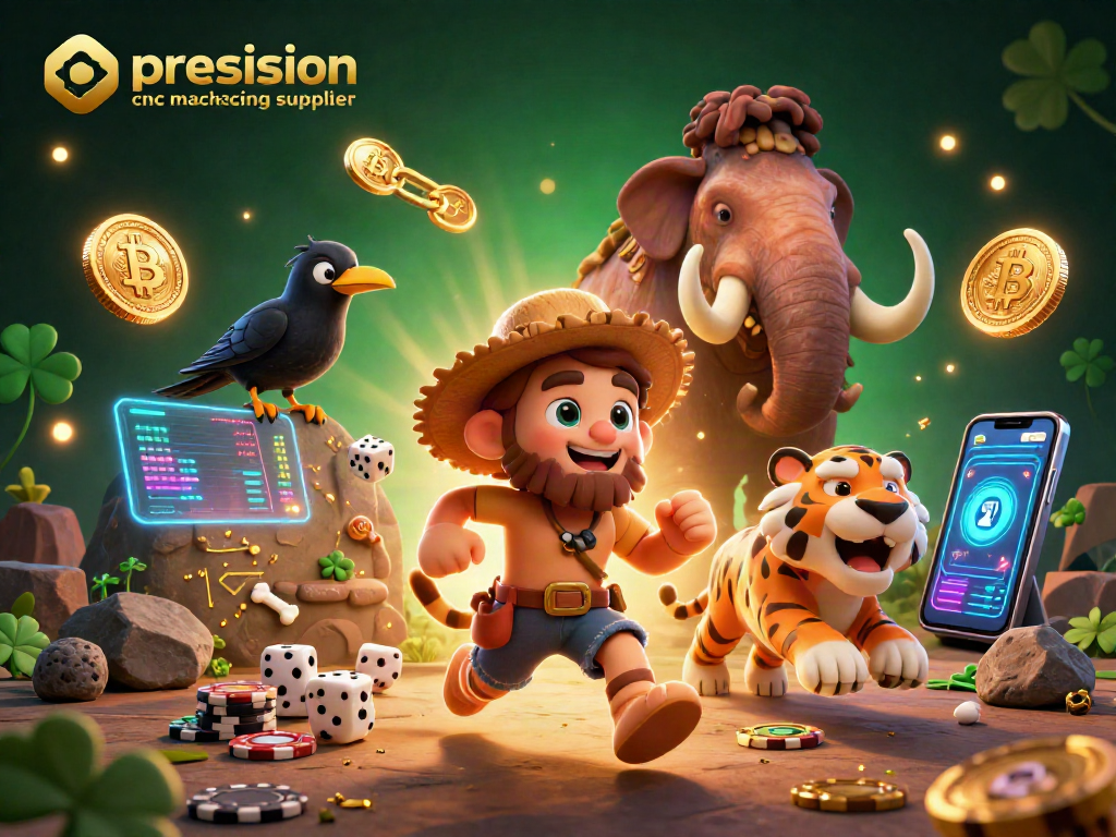 Engage with precision cnc machining supplier for thrilling prehistoric casino adventures filled with crypto elements.