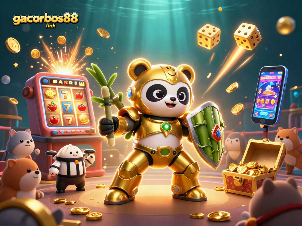 Engage in thrilling gameplay with gacorbos88 link amidst exploding jackpots and captivating casino visuals.