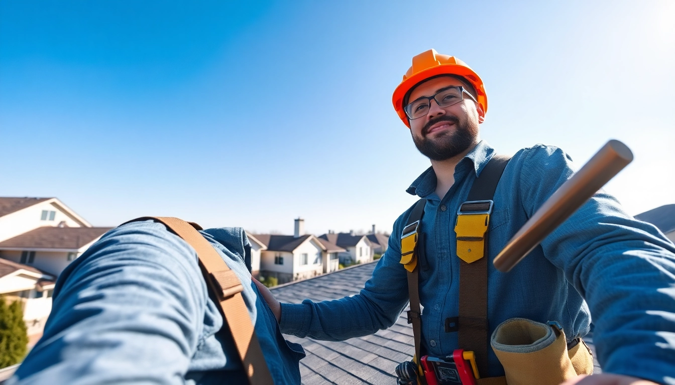 Roof repair inspection by a professional contractor, ensuring safety and quality.