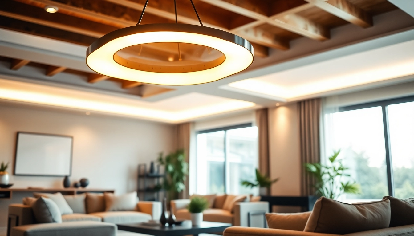 Sleek Illumination enhancing a modern living space with elegant lighting design.