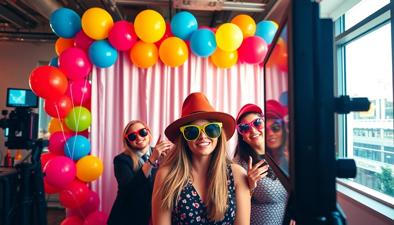 This photo booth Chicago offers a lively setup for capturing unforgettable moments.