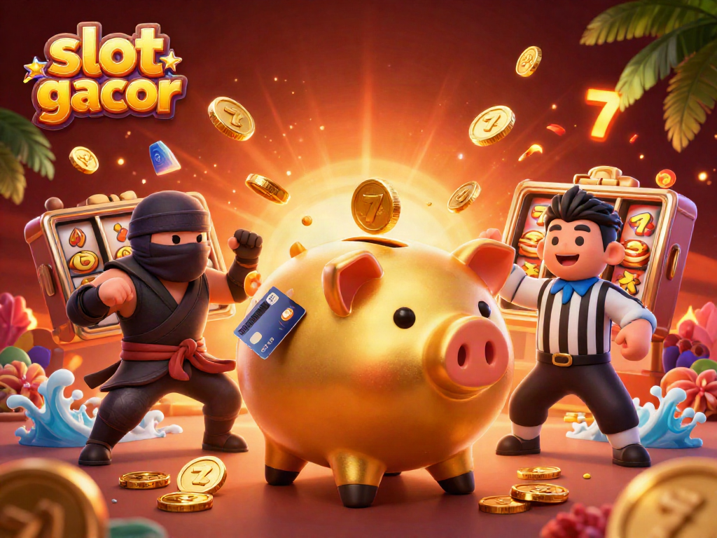 Mengguncang koin emas di permainan slot gacor yang seru dengan karakter menarik.