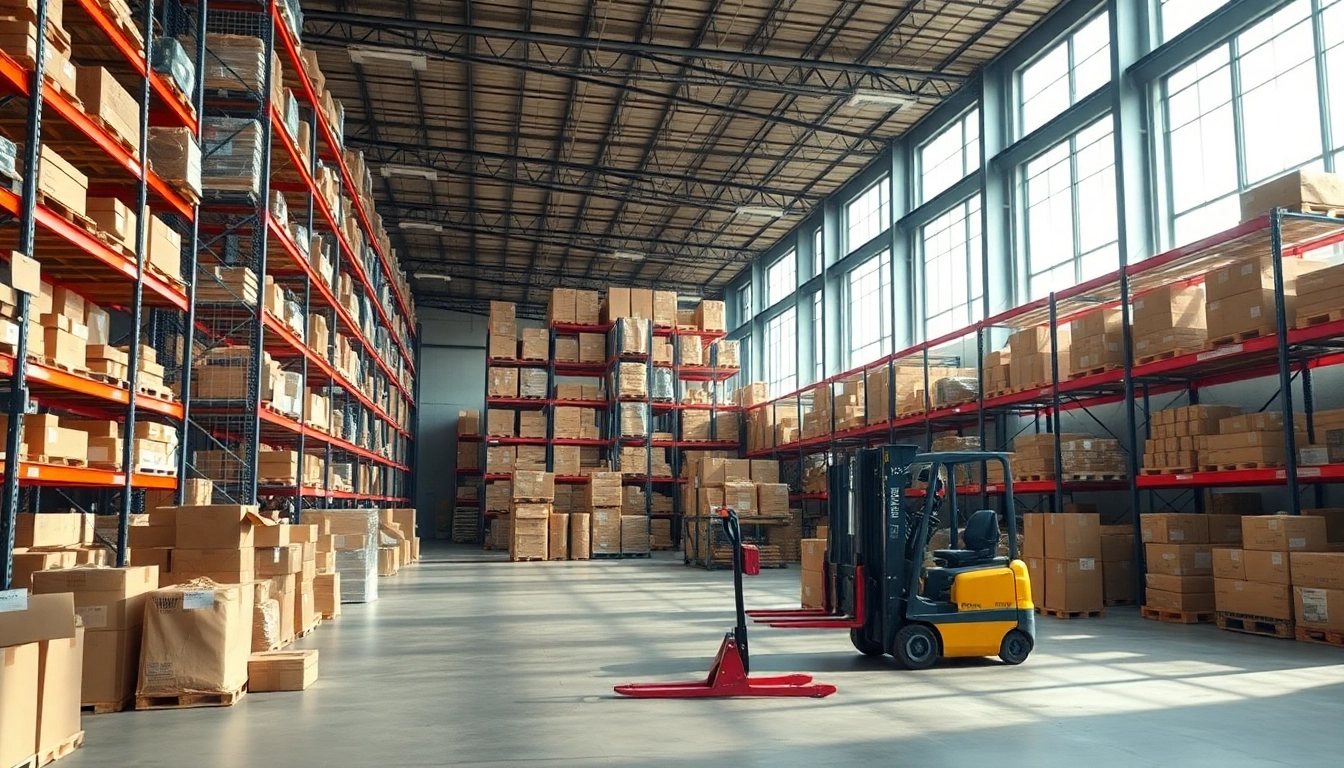 Optimize warehouse space for efficient storage and operations in bright natural light.