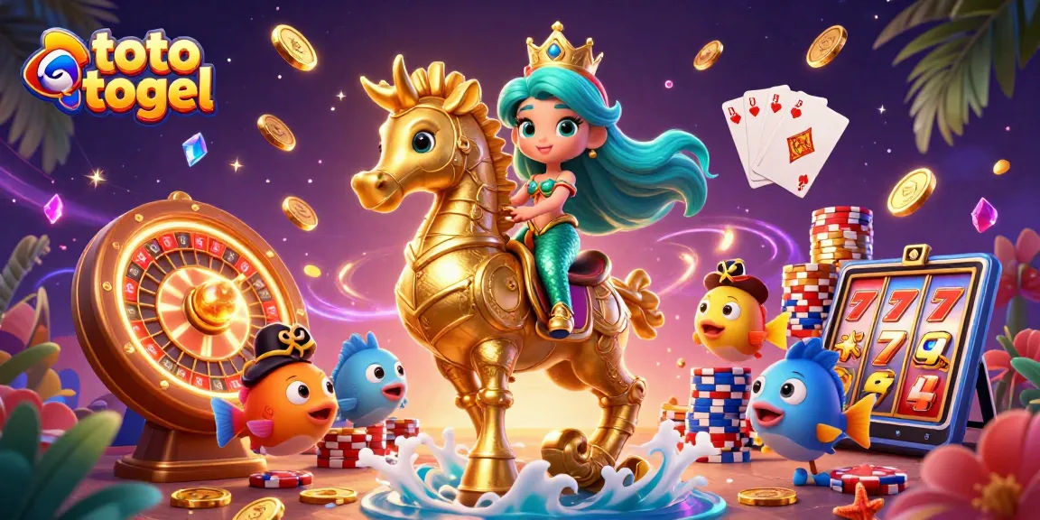 Rasakan aksi toto togel yang mendebarkan dalam suasana kasino 3D bawah laut yang penuh dengan kegembiraan.