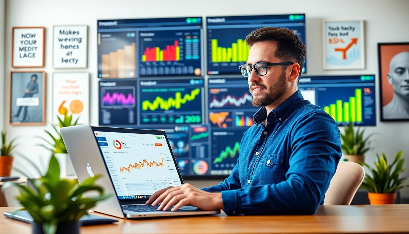 Elevate your marketing with a cheap smm panel showcased in a vibrant digital workspace.