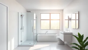 Aménagez votre salle de bain avec sunny showers france et ses designs modernes.