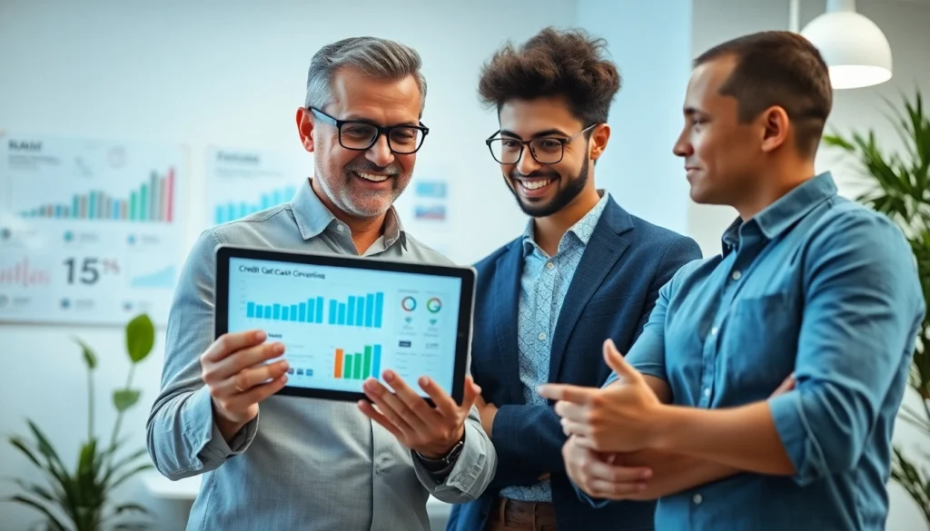 카드 현금화 방법을 배우는 고객과 금융 상담사의 전문적인 상담 장면