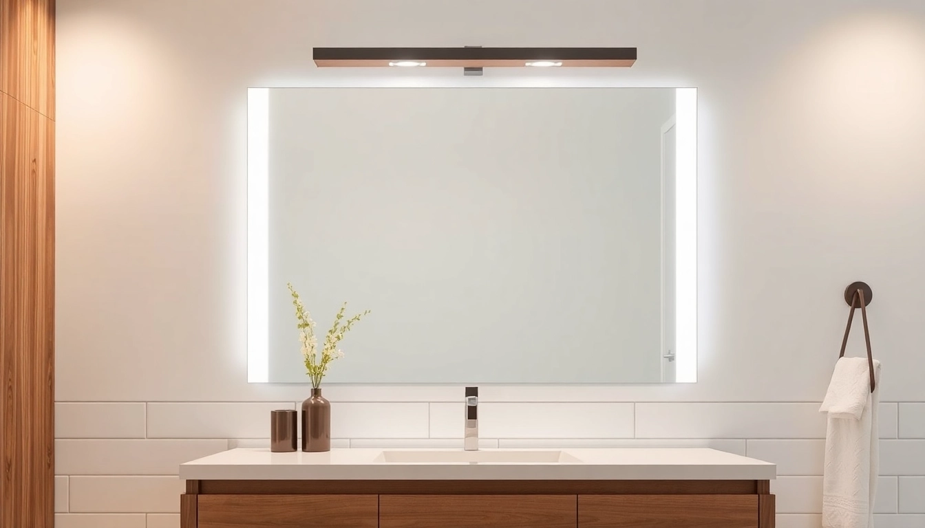 Upgrade Your Bathroom with Stylish Mirror with Lights for a Luxurious Look