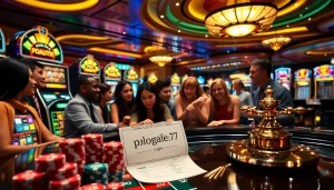 Experience the excitement of login seven77 with vibrant slot machines and thrilling casino action.